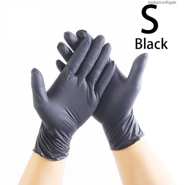 

home nitrile usa disposable 100pcs/box microblading food latex laboratory cleaning rubber gloves for tattoo 26kwn