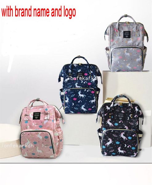 

14 multifunctional new colors diaper backpack unicorn bag baby mommy changing bag mummy backpack nappy mother maternity backpacks qynf hsi30