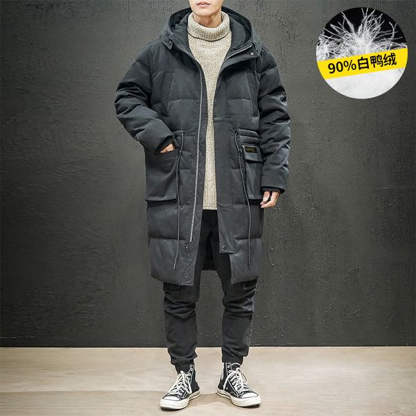 

new men's warm and thickened down jacket in winter of 2019 q1209, Black