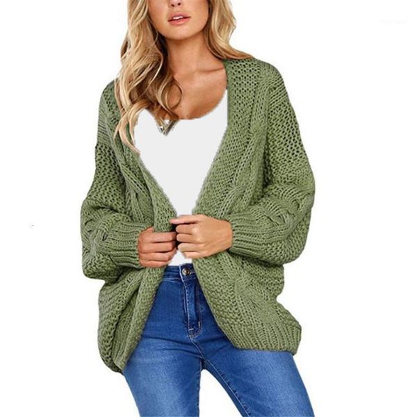 

ricorit 2020 sweater woman easy knitting unlined upper garment1, Black;brown
