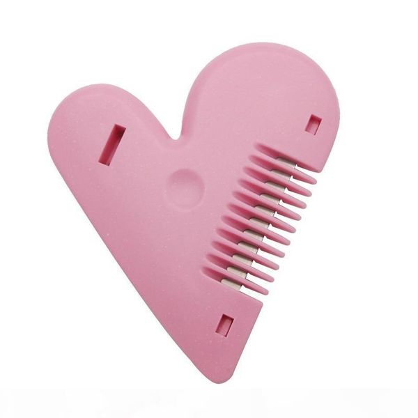 

practical double-head portable hair trimmer comb hair cutter hair repair knife for women lady