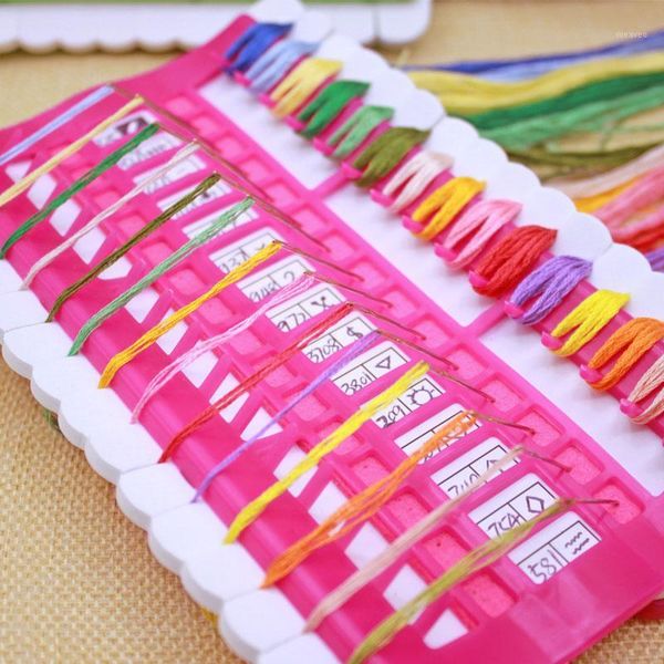 

novel cross stitch line embroidery floss organizer tool dedicated 30 needles pins wire holder tools shipping1, Black
