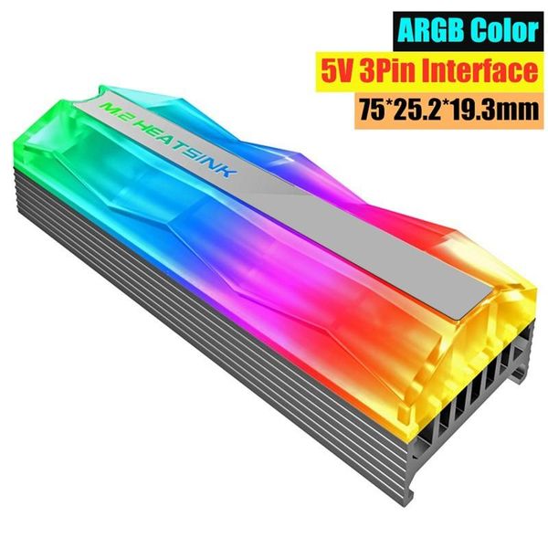 

new ssd heatsink cooler nvme ngff m.2 2280 solid state hard disk radiator heat sink