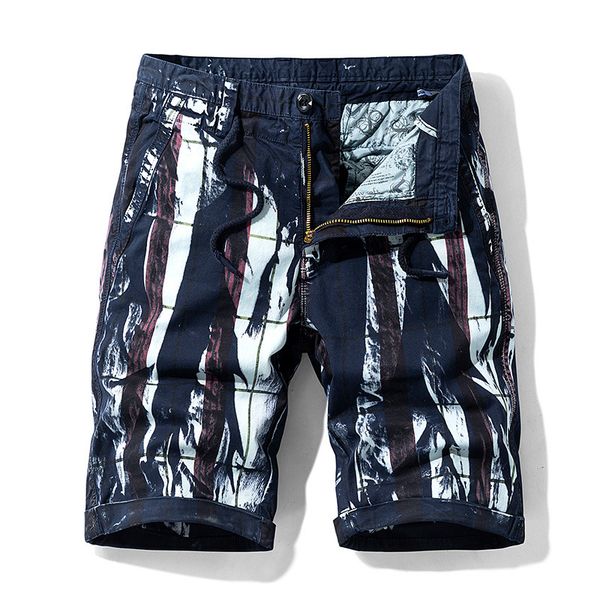 

2021 more size 28-38 polegada shorts new charge summer larger classic pocket 95% cotton short male trouper pants 6s7k, White;black