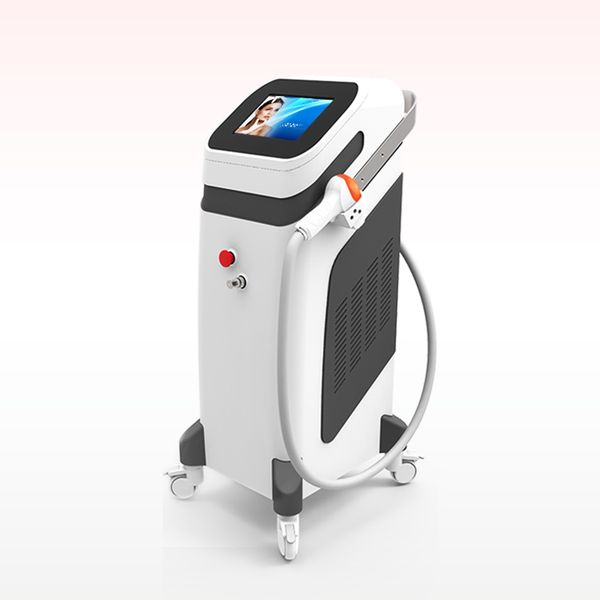 

ce approved high power 808 diode laser hair removal/depiliation diode laser equipment/808 beauty machine, Black