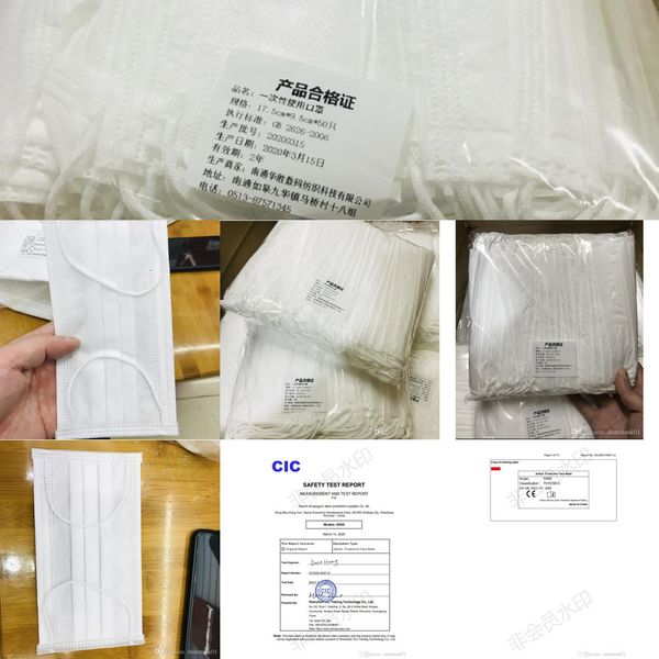 

solid face 50factory mask mouth quality factory color non woven disposable anti dust masks72649 ol65
