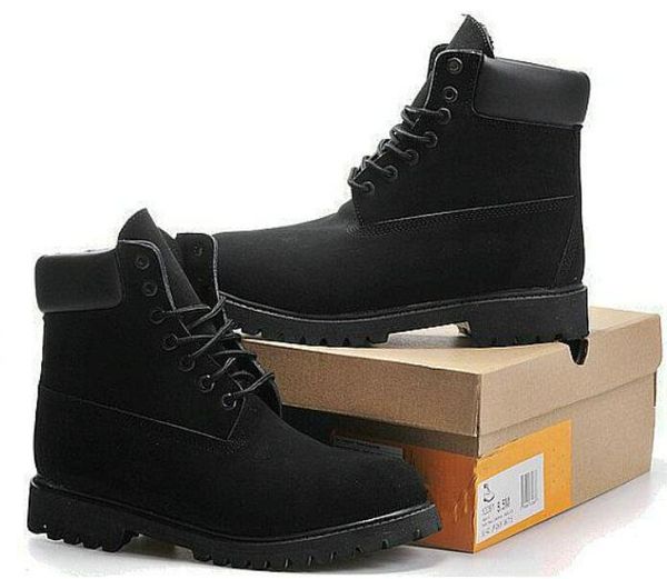 

2021 winter snow boots brand men genuine leather waterproof outdoor boots cow leather hiking shoes leisure ankle boots, Black