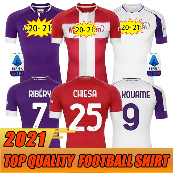 

2020 2021 fiorentina soccer jersey 20 21 florence ribery cutrone pulgar pezzella vlahovic milenkovic chiesa football shirt, Black;yellow