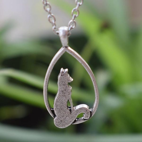 

pendant necklaces sanlan 10pcs vintage animal charm necklace, Silver