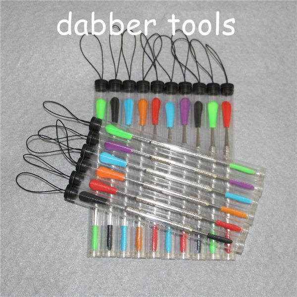 

wax dab with 100pcs silicone tip and tubes concentrate dabber tool ego dhl