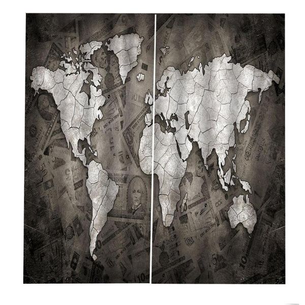 

curtain & drapes custom any size modern retro map picture digital print for living room bedroom blackout curtains decor