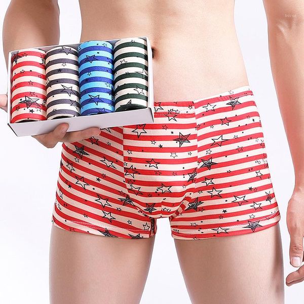 

underpants plus size 4xl print letter casual underwear men breathable cool elastic boxers soft sweatproof colorful boxer briefs1, Black;white