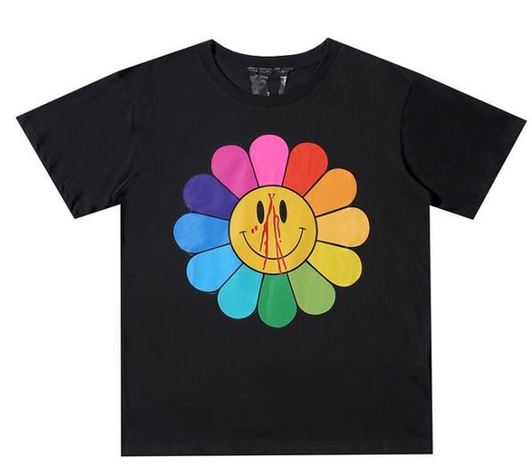 

mens sun flower system pop t shirt friends men women t shirt black white t shirt tees size us s-xl