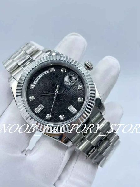 

2 styles men watches factory sale diamond dial 2022 classic 41 mm 2813 automatic movement stainless steel strap gift wristwatches original b, Slivery;brown