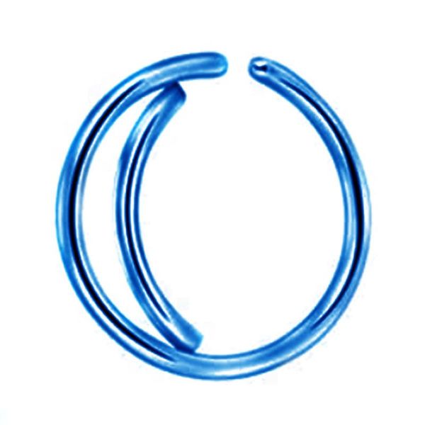 

1 шт. из нержавеющей стали поддельных носовых кольцевой кольцевой пакет без пирсинга перегородки поддельных листок пирсинг кольцо faux helix, Slivery;golden