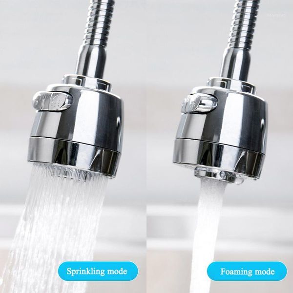 

rotatable water saving faucet aerator splashproof nozzle stainless steel extension filter kitchen sprinkler kitchen accessories1