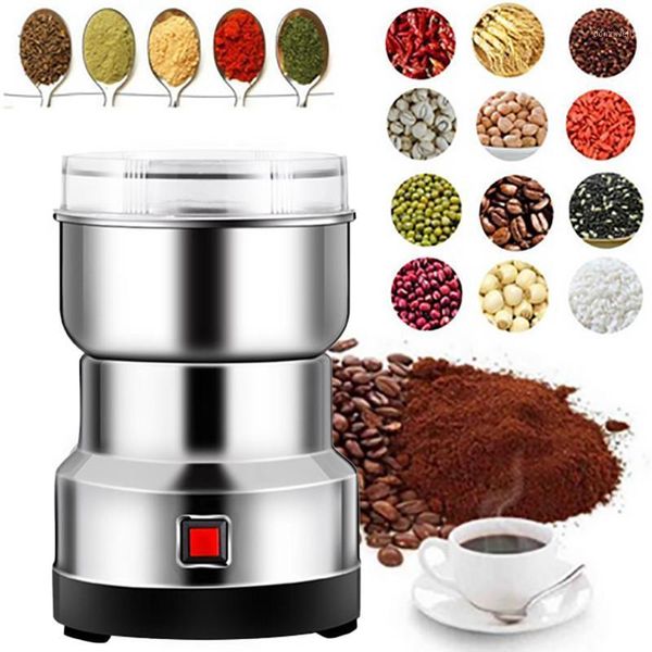 

home electric coffee grinder kitchen cereals nuts beans spices grains grinding machine multifunctional coffe grinder machine1
