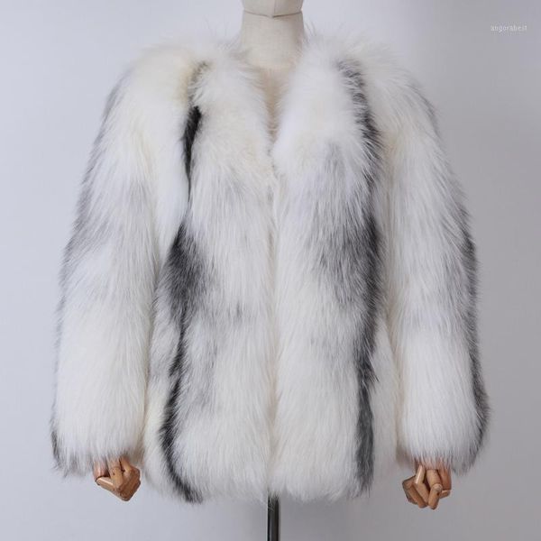 

real natural jacket ladies out wear women winter fur coat1, Black
