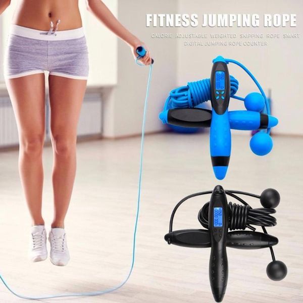 

jump ropes smart electronic digital counting portable speed jumping rope calorie consumption adjustable fitness skipping rope1