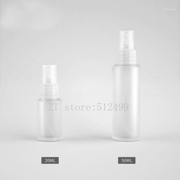 

storage bottles & jars 20ml50ml 30pcs empty glass frosted travel spray bottle,diy refillable convenient mist atomizer, cosmetics portable pa