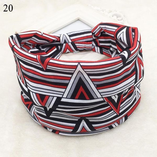 

bohemia wide cotton stretch women headbands yoga print headwrap turban headwear bandage hair bands girls hair accessories 2020 q bbykdn