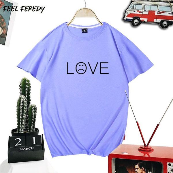 

men's t-shirts lil peep love summer printing t-shirt cotton men t shirt women punk rock plus size spring and short-sleeved streetwear1, White;black