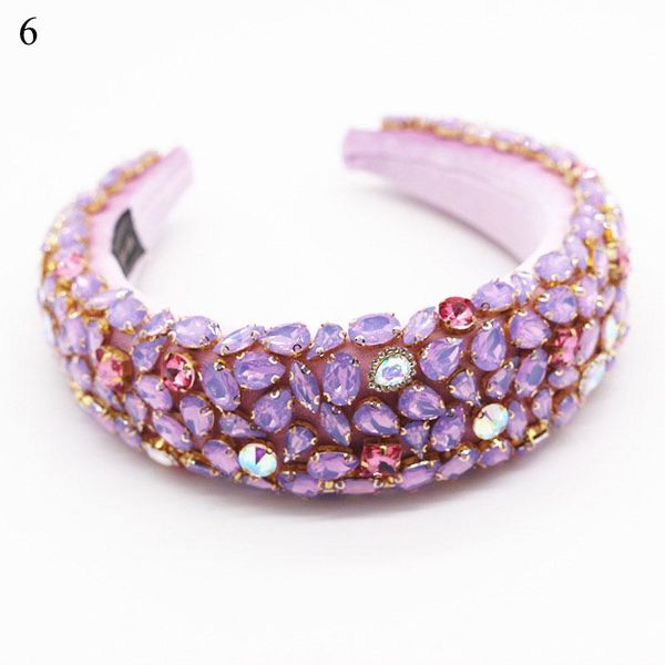 

fashion shiny crystal full rhinestone headband wide head hoop women party hairband stretchy turban headwrap hair accessories q bbycgv