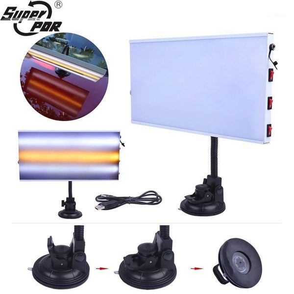 

super pdr tools kit for car led light aluminum reflector board paintless dent repair tools auto dent reflection board line1