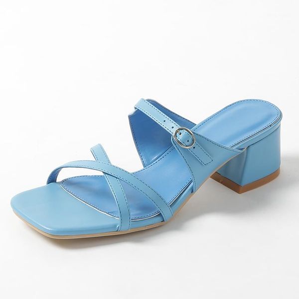 

dress shoes 2021 summer sandals woman fashion buckle open toe platform female beach thick heels pumps ladies1, Black