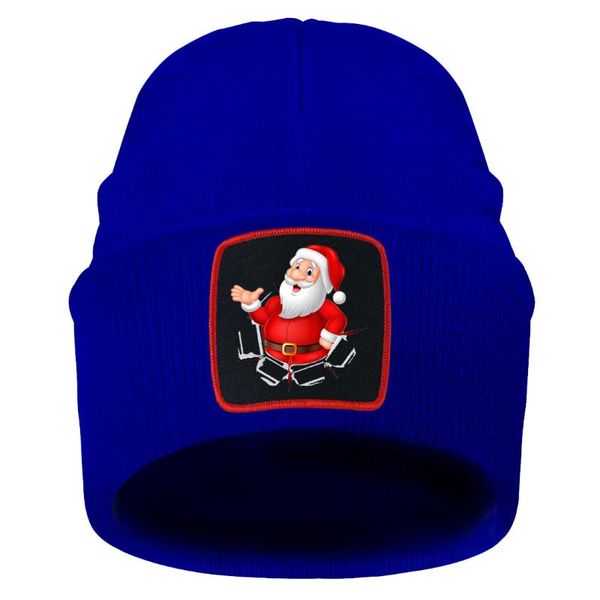

christmas outdoor santa claus knitted skullcap men breathable beaines skiing knit hat white 2020 hip hop czapka zimowa elastic