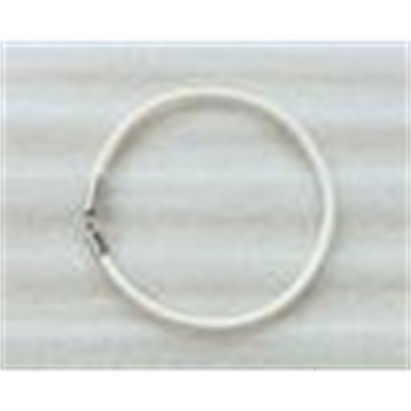 

cord clasp 12pcs silver bayonet white bracelets rubber #23489