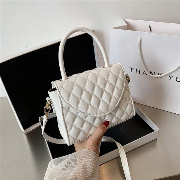 

cross body women's bag 2021 lingge stitch fashion handbag single shoulder messenger
