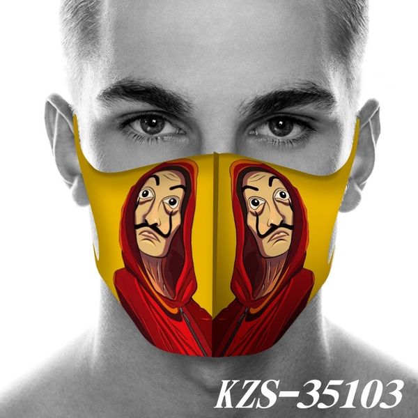 

bpsi 2020 new 3 layer dust masks men and face fashion breathable mask custom upscale women personality boys, Black