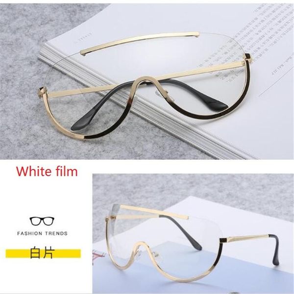 

sunglasses kapelus large frame metal sunglasses, windshield, size, White;black