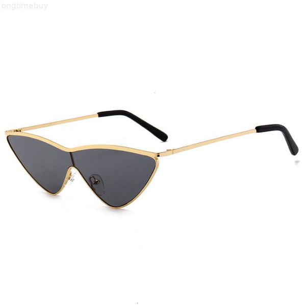 

triangle new gradient fashion cat eye sunglasses women, White;black