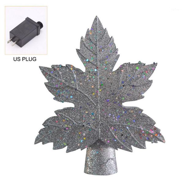 

glitter leaf winter holiday night light nursery with led snow projector christmas tree er party rotating magic home decor1