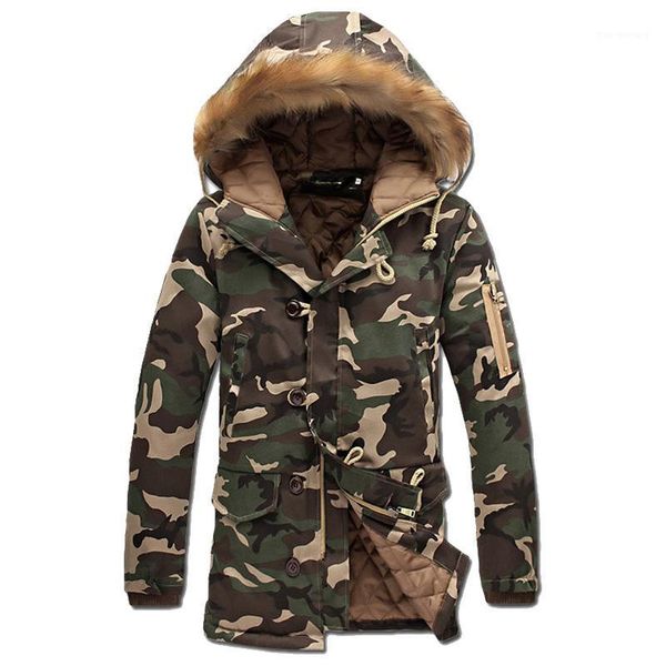

2017 men jacket winter casual coat men warm winter coat army green jacket thick warm fashion parka1, Black
