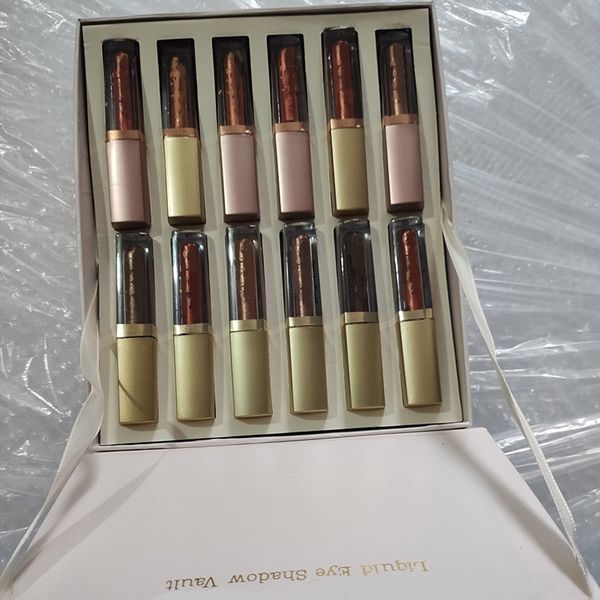 

waterproof long-lasting 12 colors stary-eyed liquid eye shadow vault shimmer lip gloss makeup dhl free
