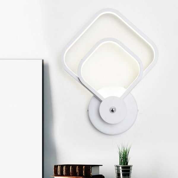 

led wall lamp modern stair light fixture indoor lighting living room bedroom bed bedside industrial lamps