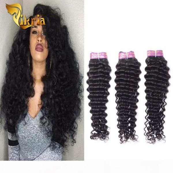 

crochet hair extensions natural black color brazilian virgin hair indian peruvian malaysian deep wave 3 bundles human hair wefts