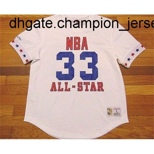 

new goods mitchell & ness larry bird all-star purple white jersey l 44 vest stitched throwback basketball jerseys, Black