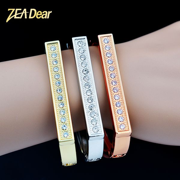 

zeadear jewelry vintage jewelry geometric bangle sets for women for party engagement gift fashion findings, Black