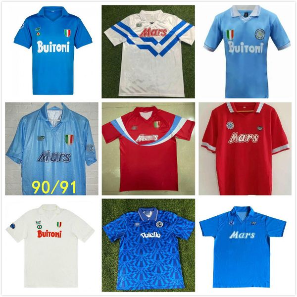 

retro #14 mertens jerseys 87 88 89 91 93 maradona 10# classic soccer 86 mertens alemao careca maradona hamsik vintage football shirt calcio, Black;yellow