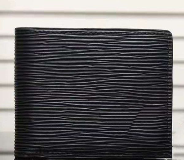 

2022 luxurys designers fashion men clutch cardholder coin wallet pu leather wallets classical purse with orange box card 108, Red;black