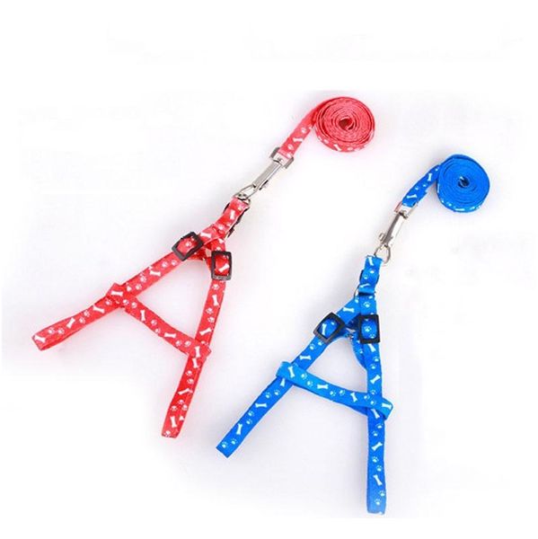 

adjustable cat dog collar leash dog pet lead harness chest back belt traction rope pet supplies puppy walking print sqcsze ppshop01