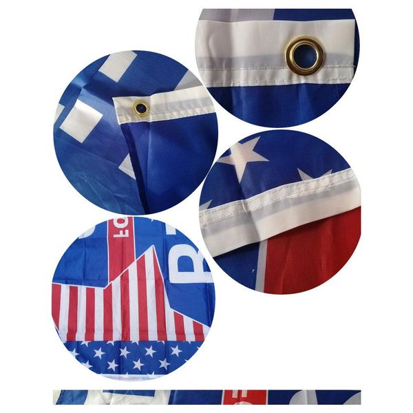 

home decor flags blue white biden letter flag home burlap vertical outdoor banner breeze flag accessories 150x90cm wmtpqk comb2010