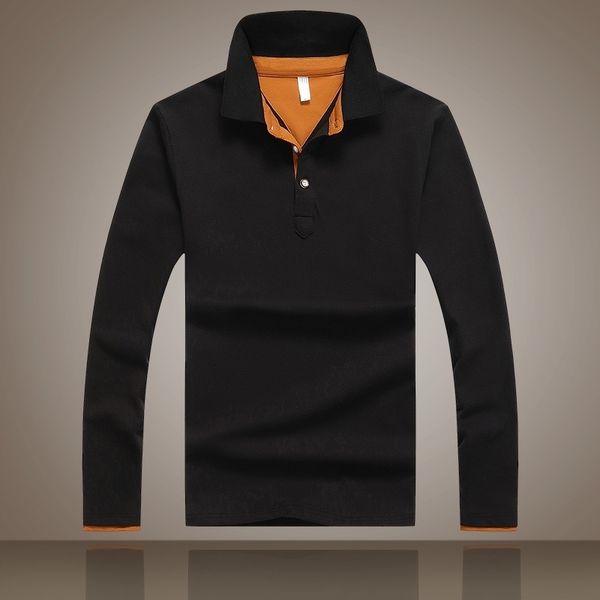 

from 2021 new long mensa cotton mode poloshirts men heren homme hombre polo shirt solid ocasional quality 12 8ncq, White;black