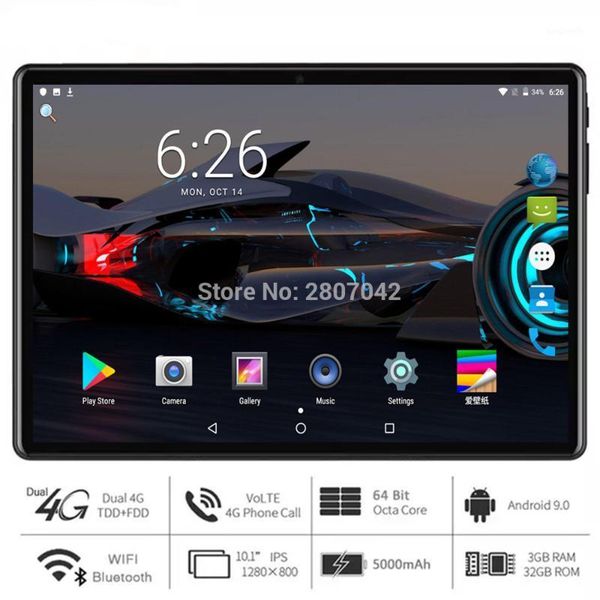 

2020 new 10 inch tablet octa core ram 3g+32gb rom fast cpu dual cameras 5mp android 9 pie gps wifi bluetooth pad gifts1