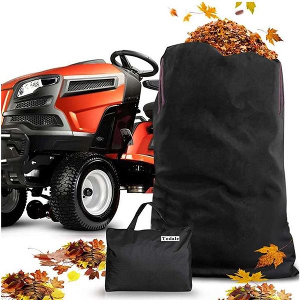 

leaf bag for lawn tractor collapsible yard waste bags suitable for most recycling tractor autumn for garden lawn pool kimter-c137fz