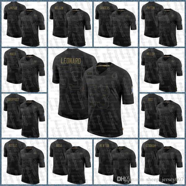 

индианаполис колен 53 дарий леонард 12 том брэди майк эванс крис годвин девин белый 1 туа таговайла 2020salute для обслуживания майок, Black;red